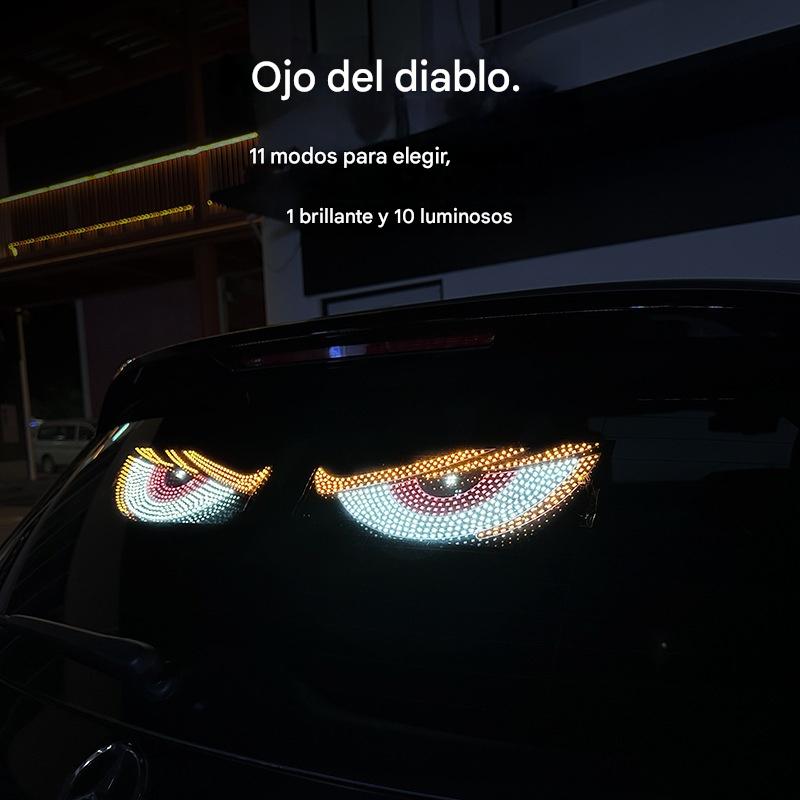 【1 par】💡🎫 Pantalla LED para coche suave, fina y flexible, ajustable para uso doméstico
