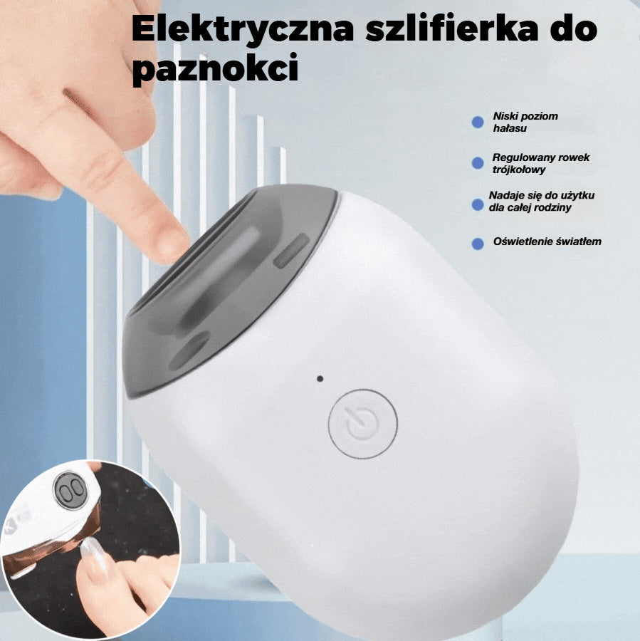 💅 Kup 1 sztukę i otrzymaj 1 za darmo! ✨ Automatyczny pilnik do paznokci (1 sztuka) do bezpiecznej i delikatnej pielęgnacji paznokci 👶-4184431