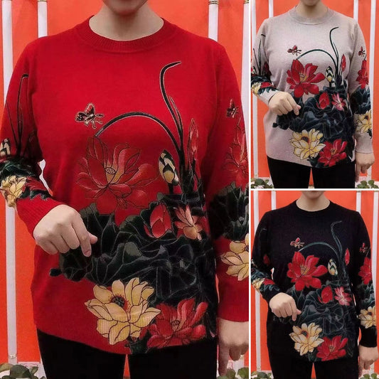 ⛄❄️【M-4XL】2024 jesenné zimné pletené dlhé svetre