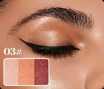 Compra 2 y recibe 2 gratis【4 PCS】✨ Sombra de Ojos 3 en 1 en Barra – Brillo Instantáneo, Efecto Lifting y Larga Duración 💄