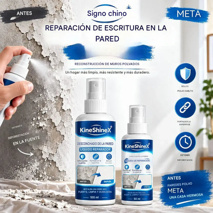 🏆💥 Líquido reparador y endurecedor de paredes — Combina relleno, sellado y refuerzo en un solo producto.
