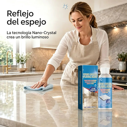 ✨ Limpiador y abrillantador de mármol: limpia suavemente, realza el brillo y protege la piedra sellada ✨