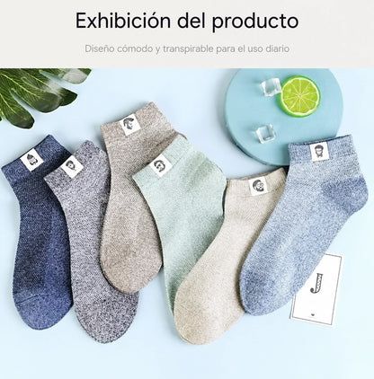 🔥⚡🧦 Calcetines transpirables antibacterianos y antiolor para hombre