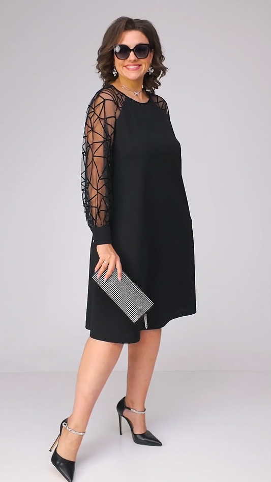 💖💖【S-5XL】🍁🍂Vysoko kvalitné módne jesenné a zimné nové šaty  3820062