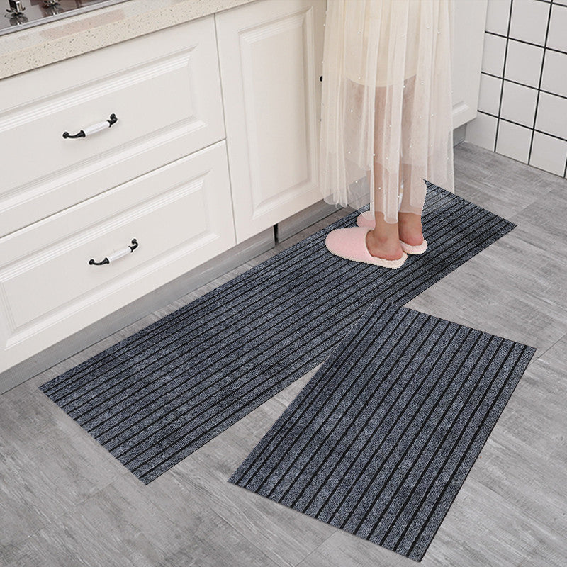 💥(40*60см+40*120см) Кухненска постелка с неплъзгащи се ивици, която абсорбира вода и масло