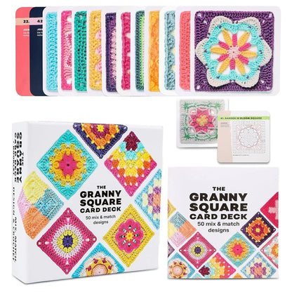 🔥🔥🧩🧷【50 unikátních vzorů】Sada háčkovaných přáníček