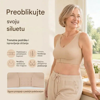 【✨Kupite 1, dobijte 2 gratis - paket od 3】Žensko donje rublje za oblikovanje tijela, ispravlja liniju leđa💋