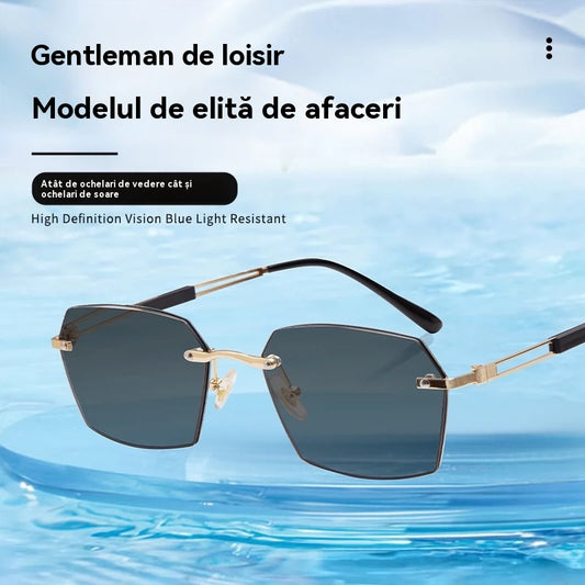 ✨🕶Ochelari de citit fotocromatici inteligenți noi pentru bărbați și femei, ochelari care blochează lumina albastră