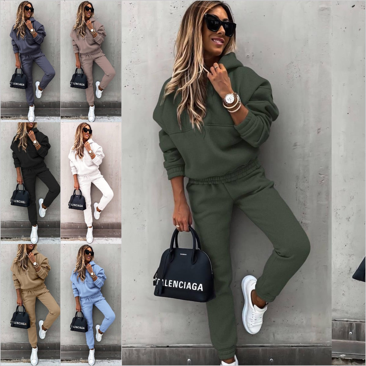 🍁40-80kg【Kupite jedan, dobijte jedan gratis】🍂 Moderan dvodijelni sportski set dugih rukava, ležeran, moderan i udoban