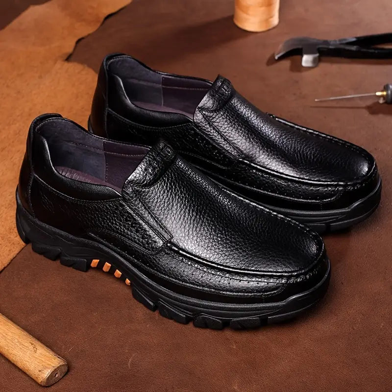 💥🥾Descuento por tiempo limitado [38-48] Nuevos zapatos de negocios casuales de cuero hechos a mano para hombre de otoño