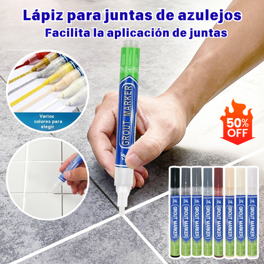 【Compra 1 y llévate 3 gratis】🔥Lápiz para lechada de baldosas de cerámica resistente al moho y al agua