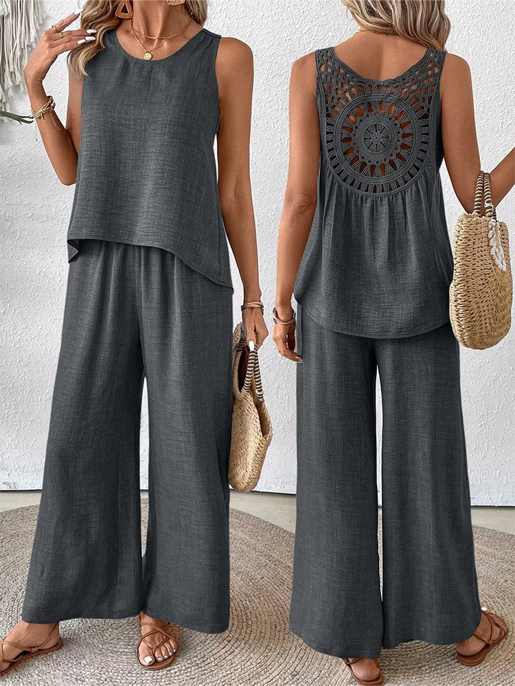 ✨ Ostatni dzień – rabat 50%! ✨【S-2XL】Damska letnia zestaw odzieży codziennej, wygodna i przewiewna. Luźny i modny krój