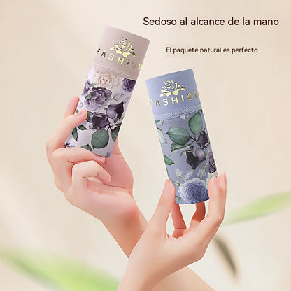 🔥【Compra 3 y llévate 3 gratis】Braguitas estampadas sin costuras de seda fría para mujer ✅Seda natural✅Control de abdomen y efecto push-up
