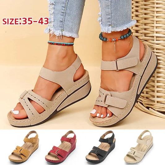 【35-43】🔥Letné dámske ležérne sandále na platforme