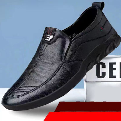 👞Nová britská obuv na voľný čas s mäkkou podrážkou✅Ručne vyrobená z vybranej kože✅Oteruvzdorná a priedušná