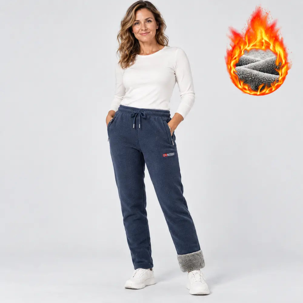 【XS-3XL】Cómodos pantalones deportivos casuales para la temporada otoño/invierno 2026 – con aislamiento y forro polar