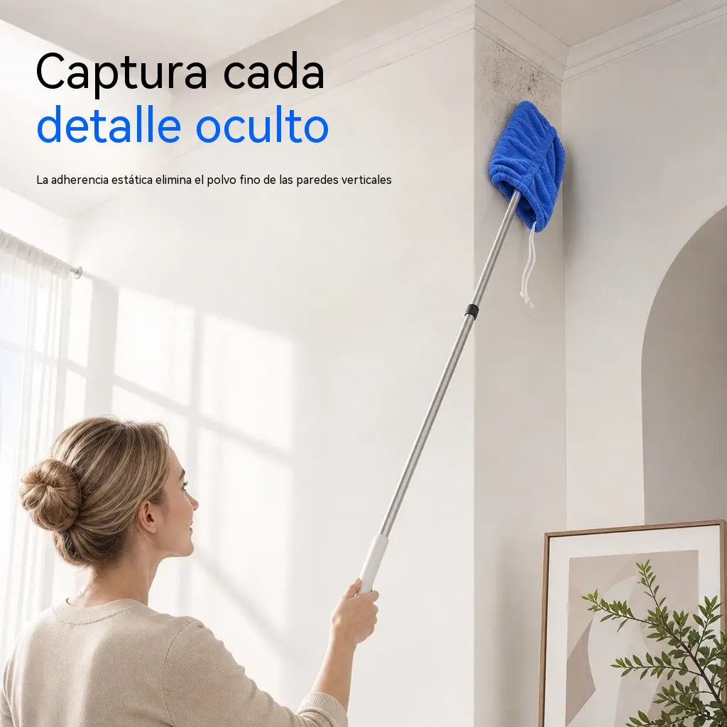 4 unidades por solo 25 €✨ ¡Limpia Más en Menos Tiempo! Fundas Reutilizables para Escoba 🧹