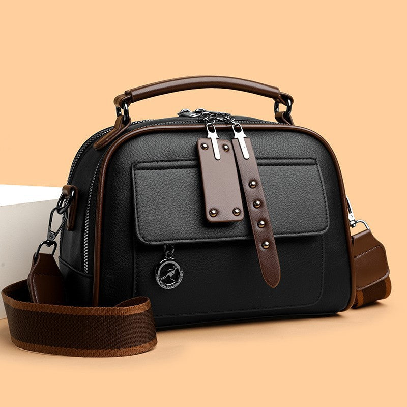 💼💼【Специална оферта】 Нова и практична чанта за през рамо с много отделения, голям капацитет