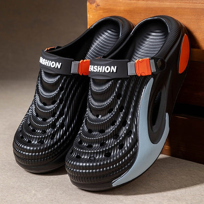 👟 Špeciálna ponuka s 50% zľavou 🌬️ Viacúčelové pánske sandále (zosilnená podrážka z EVA): Protišmykové, ultraľahké, priedušné - perfektná voľba na pláž, šport aj každodenné nosenie 🏃‍♂️