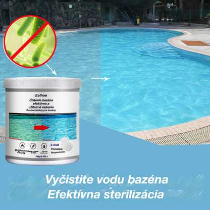 🔥Kúpte 1 a získajte 1 zadarmo (2 fľaše) šumivé tablety na čistenie bazénov