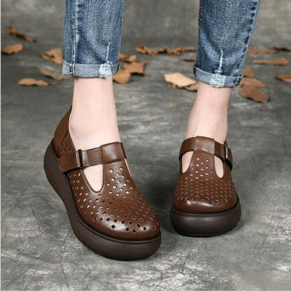 😍 Časovo obmedzená špeciálna ponuka! 👡 Ležérne a štýlové topánky s výrezom a mäkkou podrážkou z prírodnej kože.