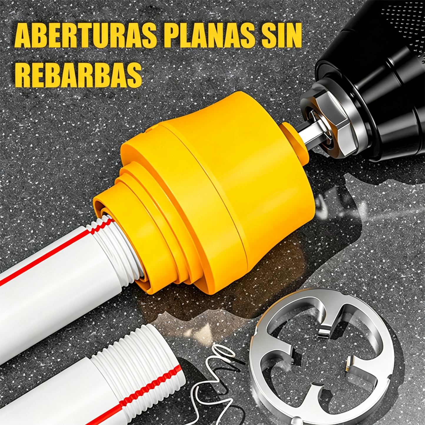 💧Herramienta universal para roscar aberturas de tuberías de agua PPR\PVC (internas y externas)⚙️