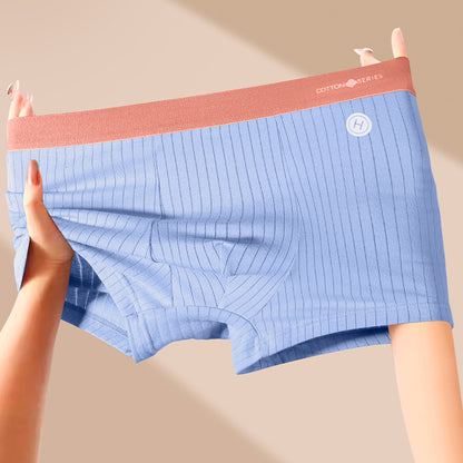 ⏳🩲🔥 (6 unidades) Boxers para hombre 100% algodón – Cómodos y transpirables, con cinturilla elástica y una sensación suave para una comodidad durante todo el día.