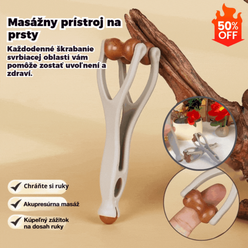🎁💸【Kúpte 2, získajte 2 zadarmo】🌿 Masážny prístroj na prsty z masívneho dreva: Valčeky z prírodného dreva pomáhajú odblokovať kĺbové meridiány a zmierniť únavu rúk.【4 kusy】🌿