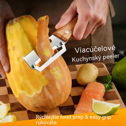 💥Kúp jeden, druhý dostaneš zadarmo! 💥🔪 Multifunkčná škrabka z nehrdzavejúcej ocele 🧅