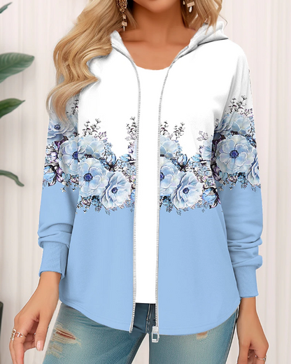 ⌛Popust kmalu poteče! 【Velikosti S-3XL】 Ženska jesenska jopa s potiskom