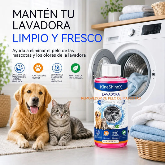 2 botellas por 28 euros: un producto de limpieza profunda para eliminar todo tipo de pelo de las lavadoras