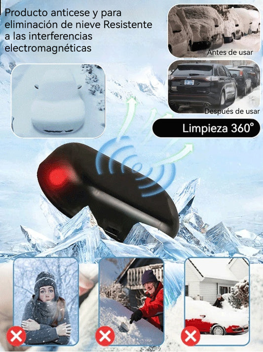 🔥【Descuento de 24 €】🔥Herramienta para quitar la nieve del automóvil, herramienta especial para deshielo y eliminación de nieve de los cristales