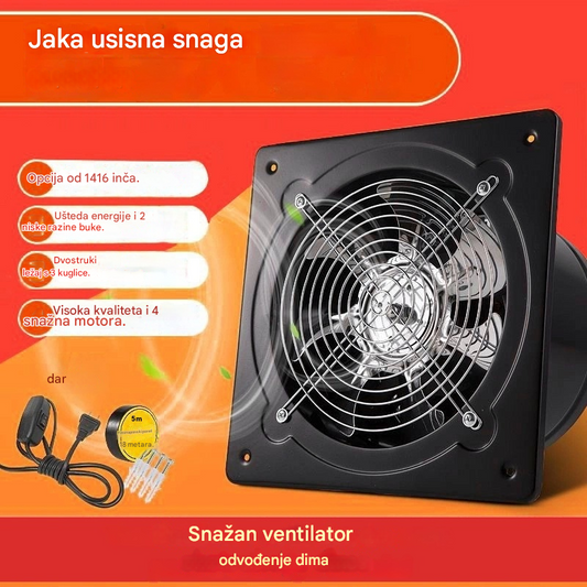🔥【Vremenski ograničena ponuda】🌬Moćan ispušni ventil za kućnu upotrebu