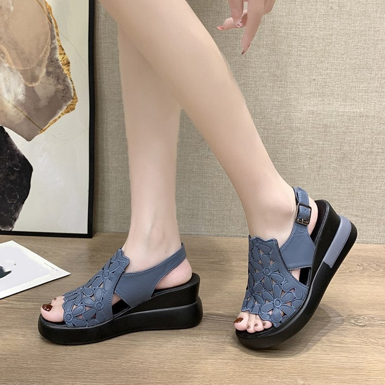 🔥👠【Letná móda】【35-40】Retro sandále s mäkkou podrážkou 3702250