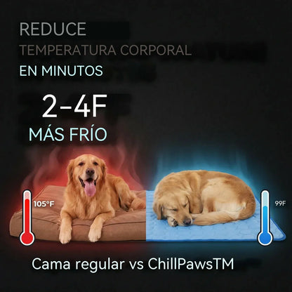 🧊⚡ ¡Rebajas de verano! Alfombrilla refrescante para mascotas (sin agua) – Tejido Oxford transpirable, apta para cualquier cama o jaula.
