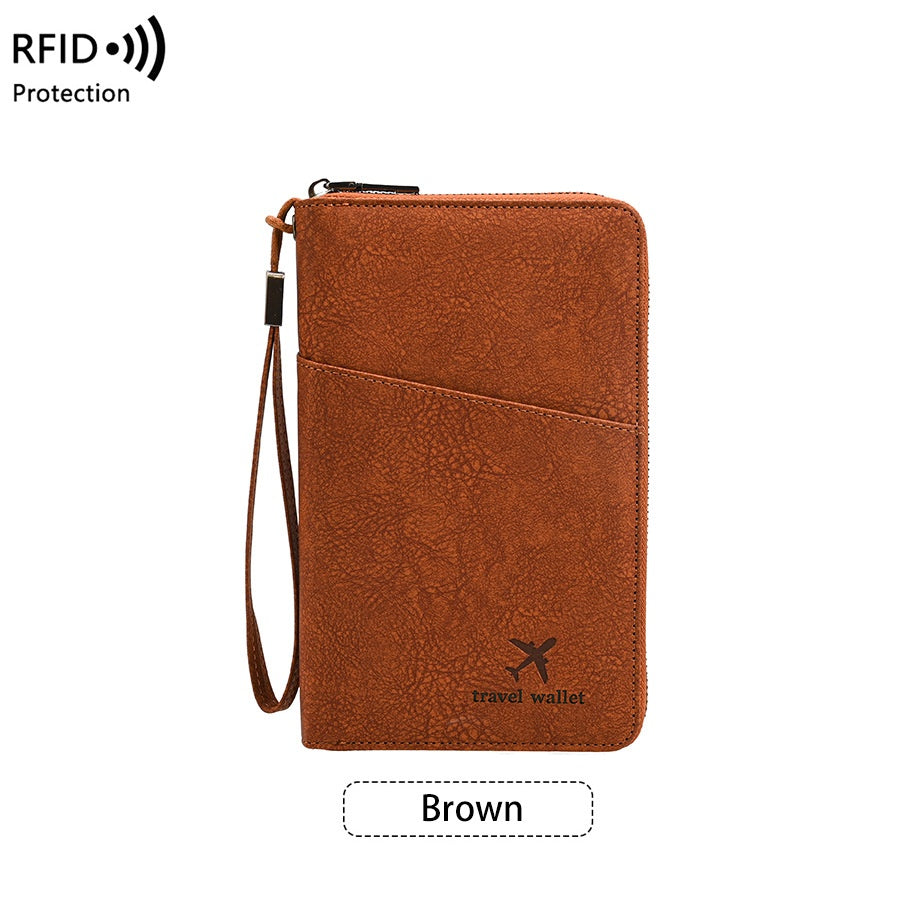 ✈️🧳 Cartera Organizadora Multifuncional para Viaje – Pasaporte, Billetes, Tarjetas y Documentos Siempre en Orden 🔥