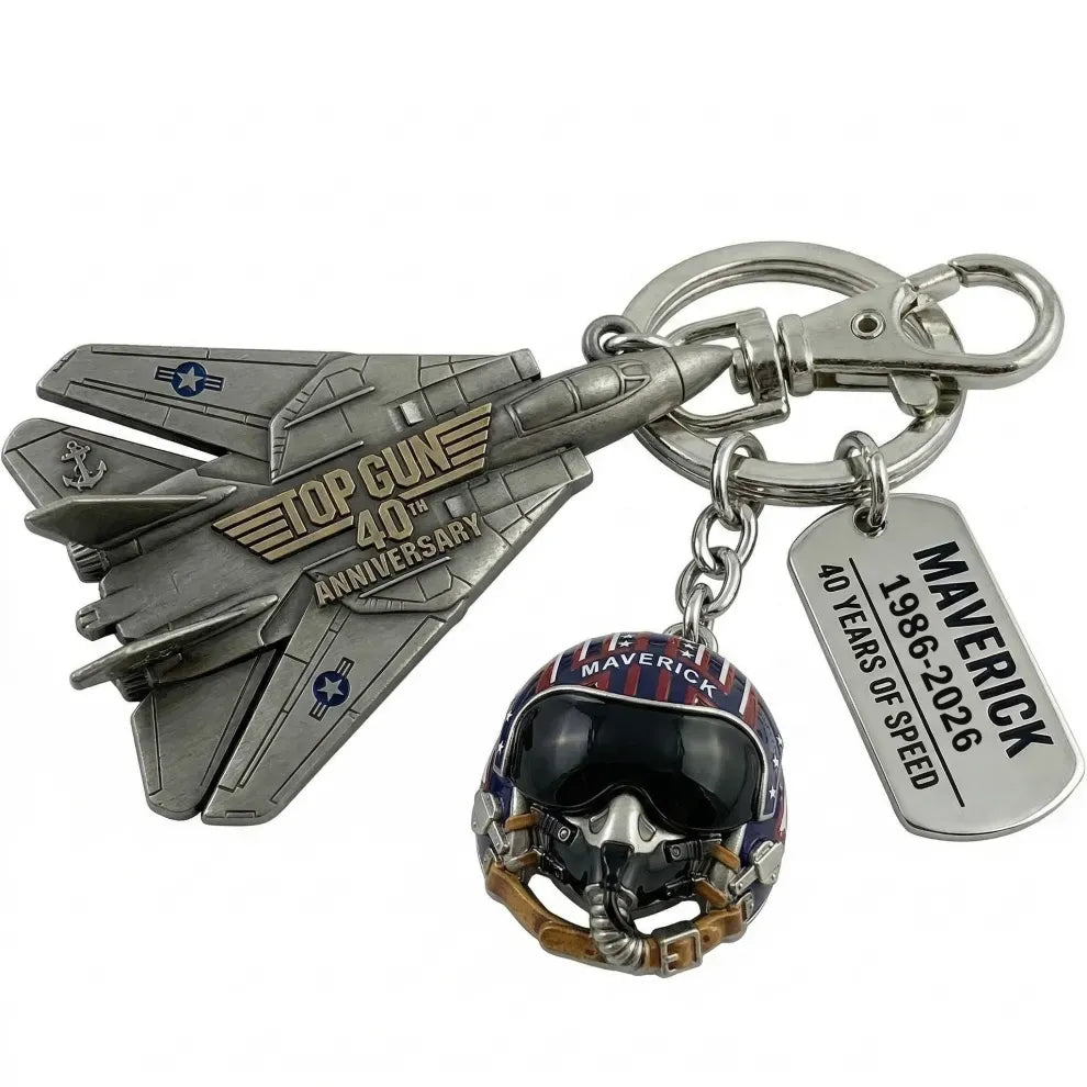 Llavero del 40.º aniversario de Top Gun