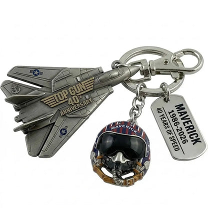 Llavero del 40.º aniversario de Top Gun