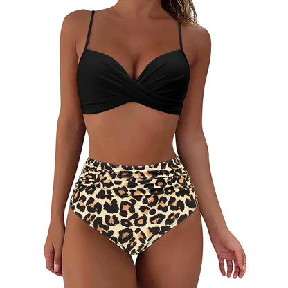 🔥👙💐【S-2XL】2025 leto nový štýl dámska módna potlač sexi bikini plavky priedušné a pohodlné