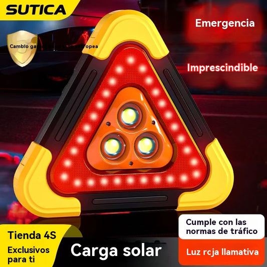 🔥Nuevo producto 2026🔥 Triángulo de emergencia solar tres en uno