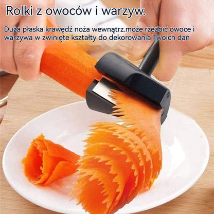 🔥【Kup 1, otrzymaj 1 gratis】💮 Narzędzie do zwijania kwiatków z owoców i warzyw —— Łatwe w użyciu, za jednym razem uzyskasz idealny kształt kwiatka