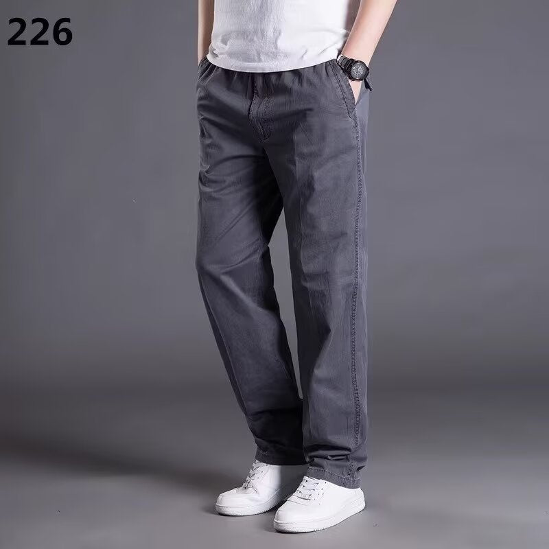 😎👖【Špeciálna ponuka🔥】Pánske ležérne cargo nohavice pre väčšie veľkosti - voľné a pohodlné