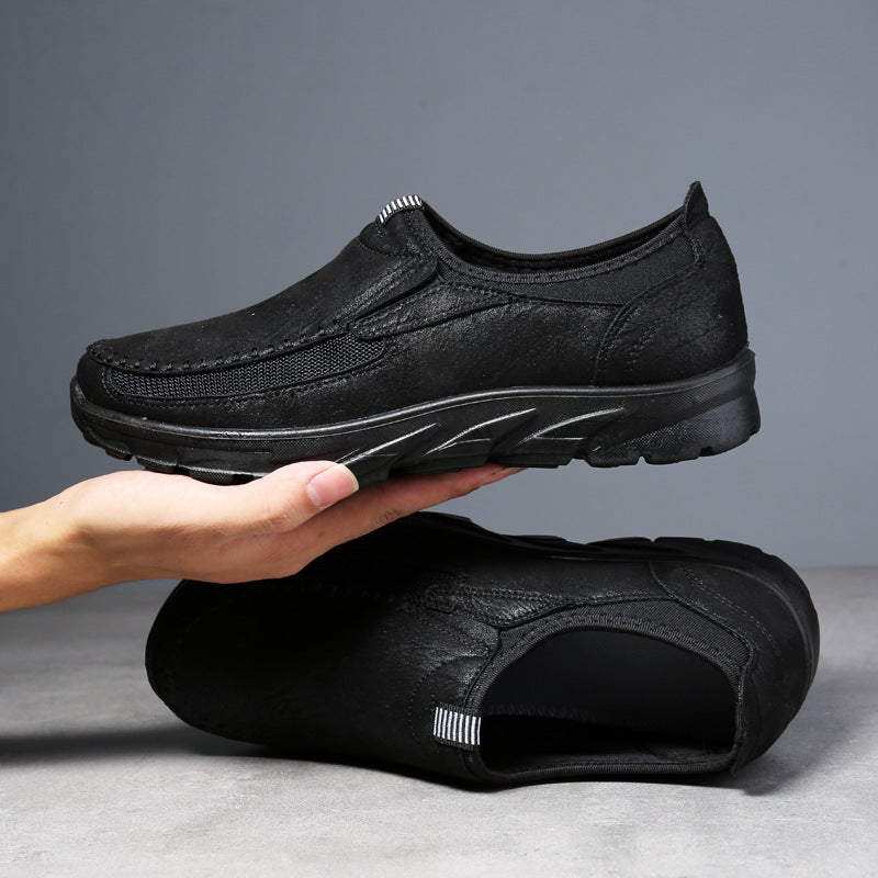 👞 Zapatos casuales de negocios para hombre (tallas grandes) | Estilo británico elegante y transpirable ✨