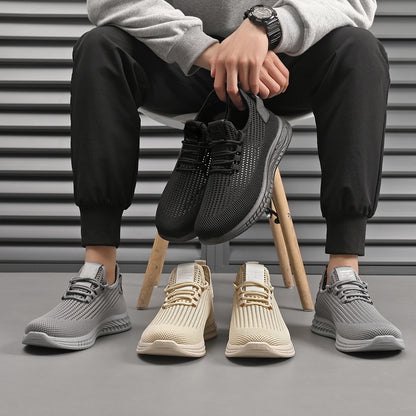 👍👍【ZĽAVA 30%】👟【39-44】Pánska pohodlná, priedušná, sieťovaná, protišmyková, módna ležérna obuv
