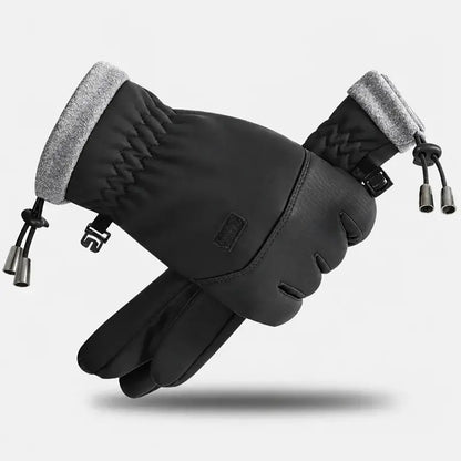 🧤 Guantes de invierno impermeables y resistentes al viento para hombre · Forrados de felpa · Compatibles con pantallas táctiles · Palma antideslizante · ¡Ideales para ciclismo, esquí y senderismo!