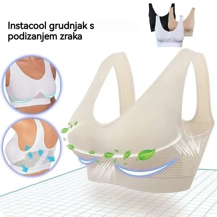 😍【Pakiranje od 2】Bešavni grudnjak za pune veličine ❤️ Prozračan i hladan 【40-120 kg】