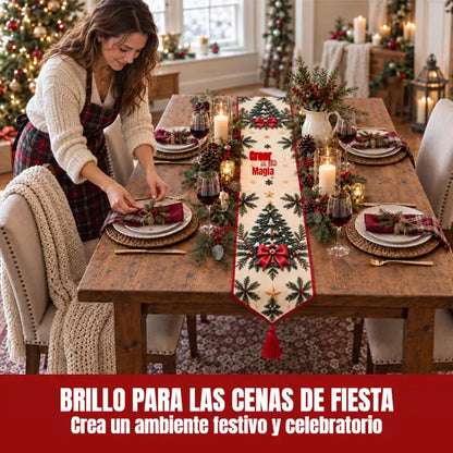 ✨ Kit de camino de mesa navideño con pintura de diamantes para hacer tú mismo