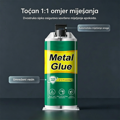 【Set od 3 dijela】26 € 🔥 50% popusta na ograničeno vrijeme! 🛠️ AB gel za popravak metala visoke čvrstoće