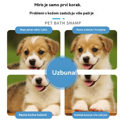 🐱🐈 Nježna dezodorirajuća pjena na biljnoj bazi za kućne ljubimce, šamponi za kućne ljubimce