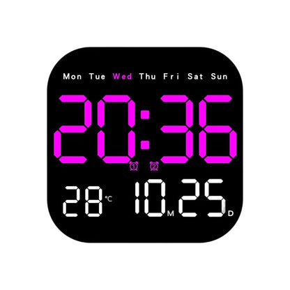 🕰️ ¡Más de 50.000 unidades vendidas! 🛏️ Reloj digital para el hogar y la oficina: ¡despierte suavemente y olvídese de las alarmas molestas! Brillo ajustable, funcionamiento silencioso por la noche. 🌙